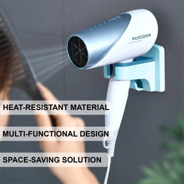 Hair Dryer Holder Wall Mount - Image 10