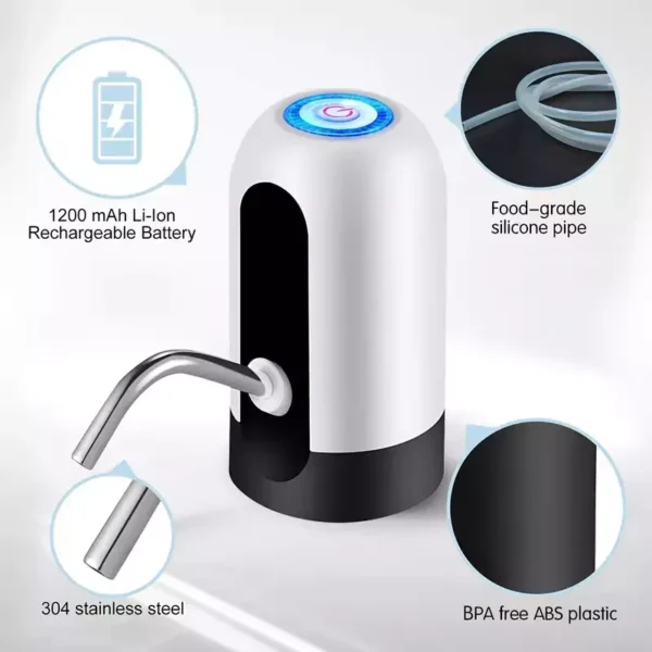 Electric Water Bottle Pump - Image 4