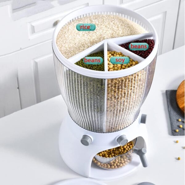 360 Degree Rotation Cereal Dispenser - Image 2