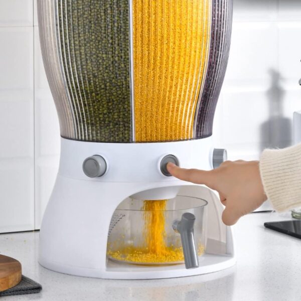 360 Degree Rotation Cereal Dispenser - Image 4
