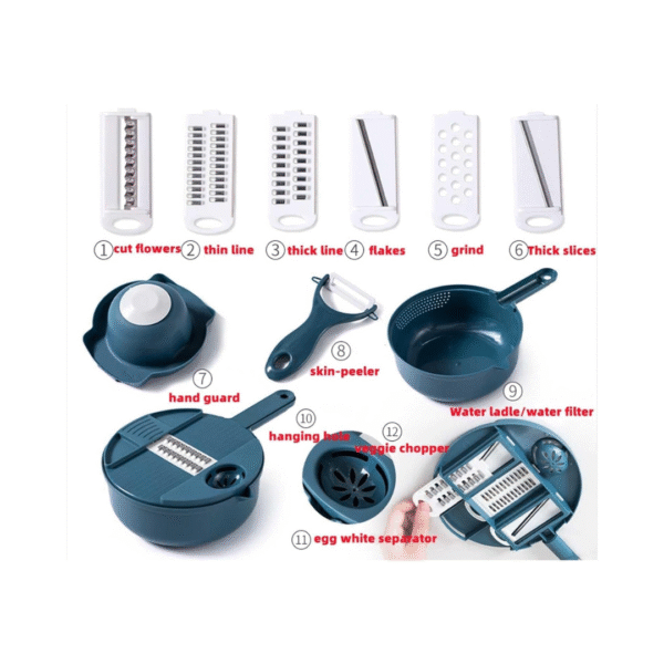 12-in-1 Vegetable Cutter - Image 2