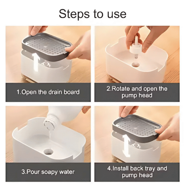 2-in-1 Soap Dispenser - Image 4