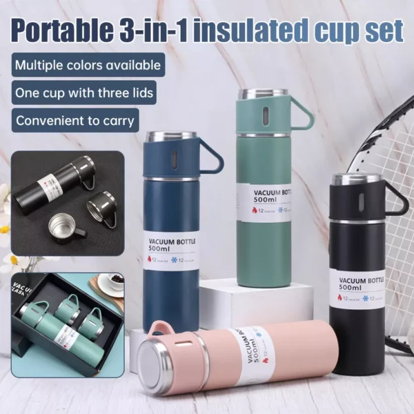 Thermos Coffee Tumbler Vacuum Flask - Image 7