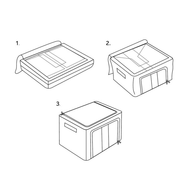 Foldable Clothes Storage Box - Image 8