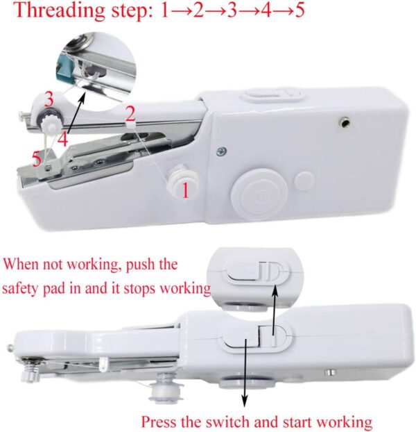Portable Mini Handheld Sewing Machine - Image 3