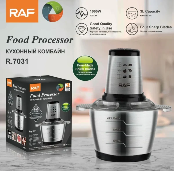 RAF Food Processor 3L - Image 4